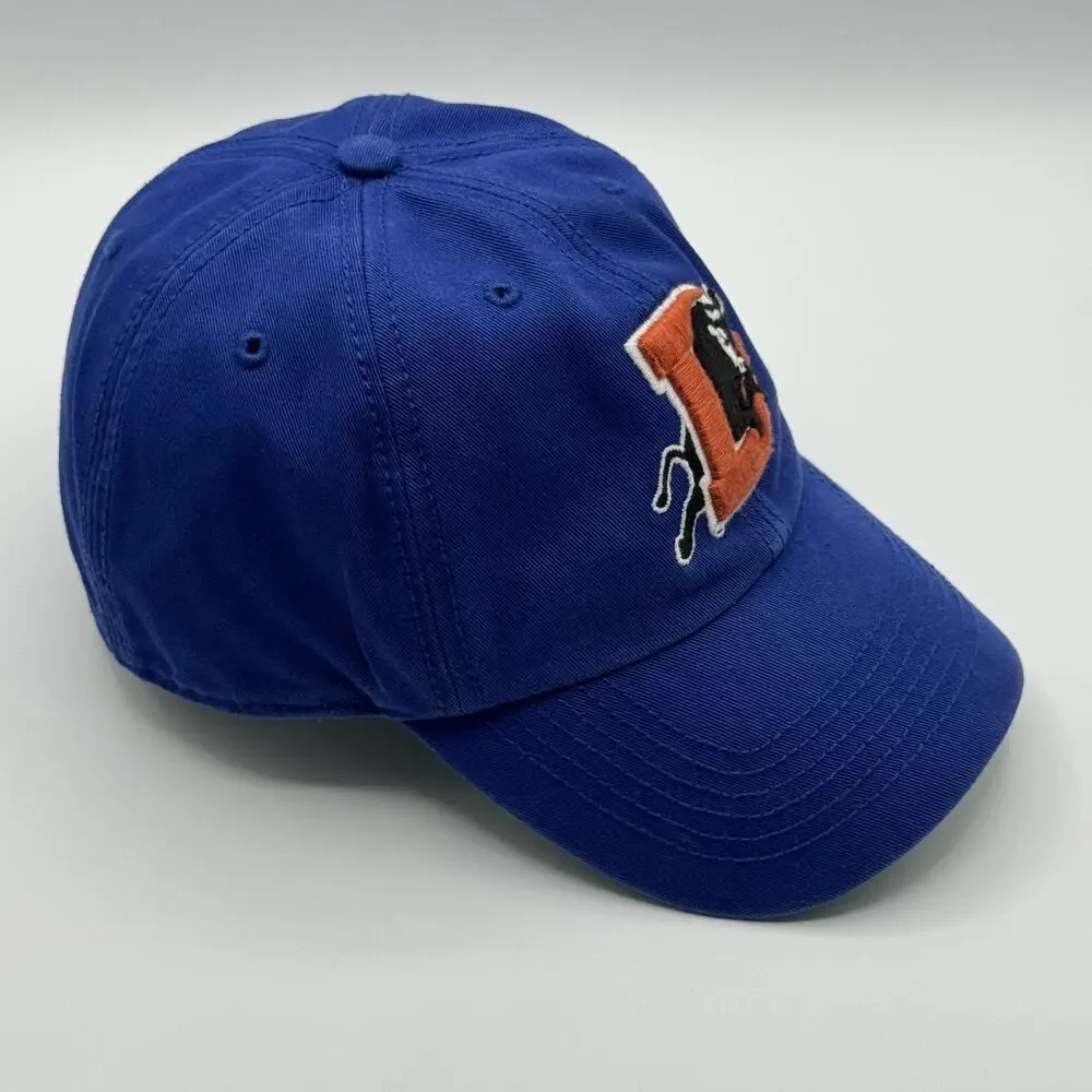 Durham Bulls 47 Brand Franchise Fitted Baseball Hat Cap Medium Blue Orange